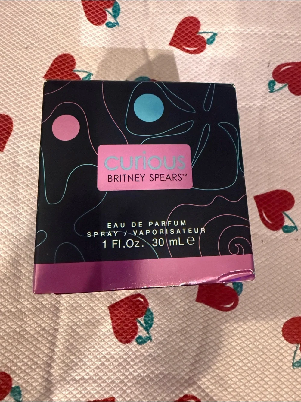 Curious by Britney Spears EDP 1 oz - Black & Pink Box
